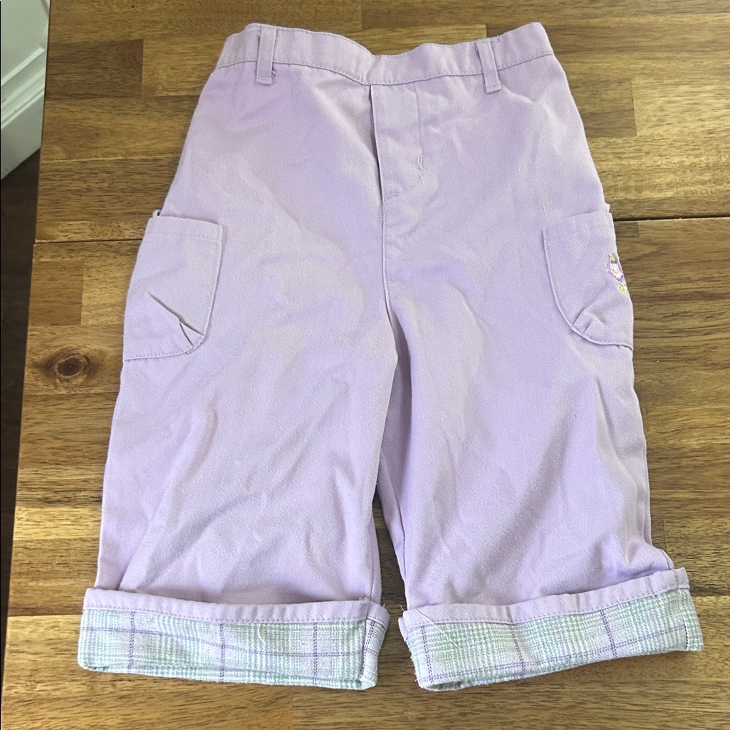 Girls Vintage Nick Jr Floral Capris